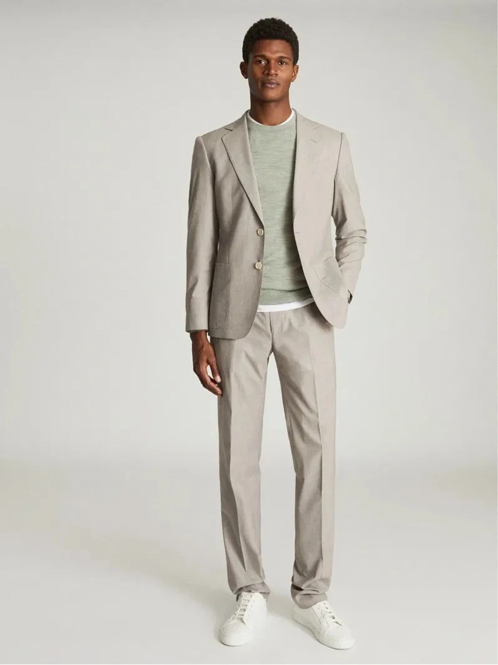 Reiss Boyce Slim Fit Suit Size 36R (30x32)